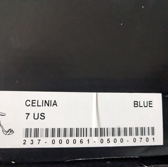 Celina heel, Scene by Shoe Dazzle size 7, Blue - Picture 3 of 3